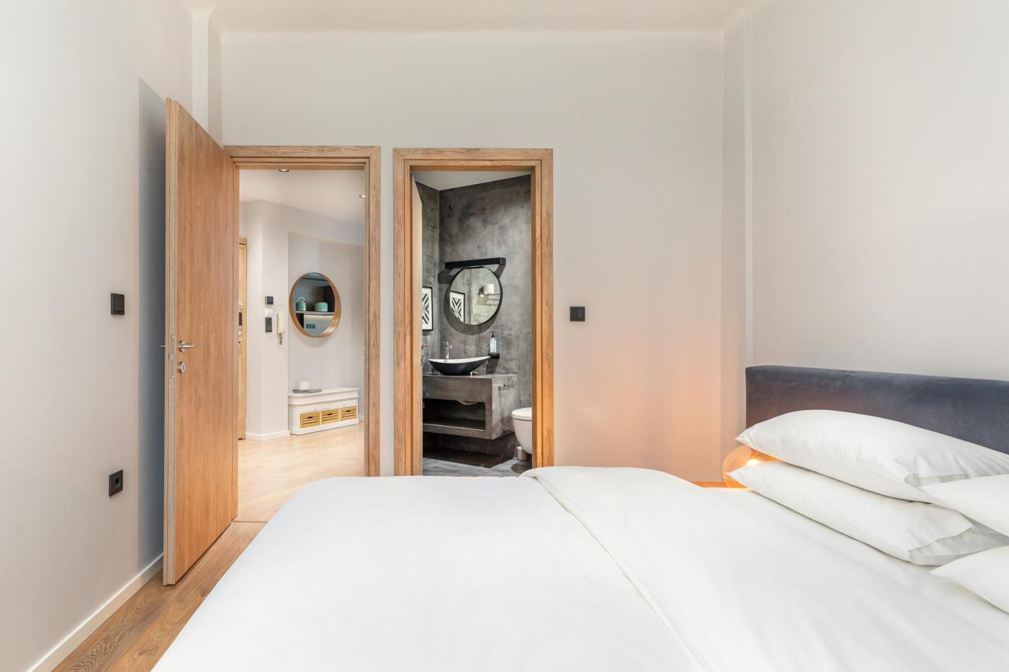 Estelle By Halu!, Elegant And Luxurious 2Bd Apartment 塞萨洛尼基 外观 照片