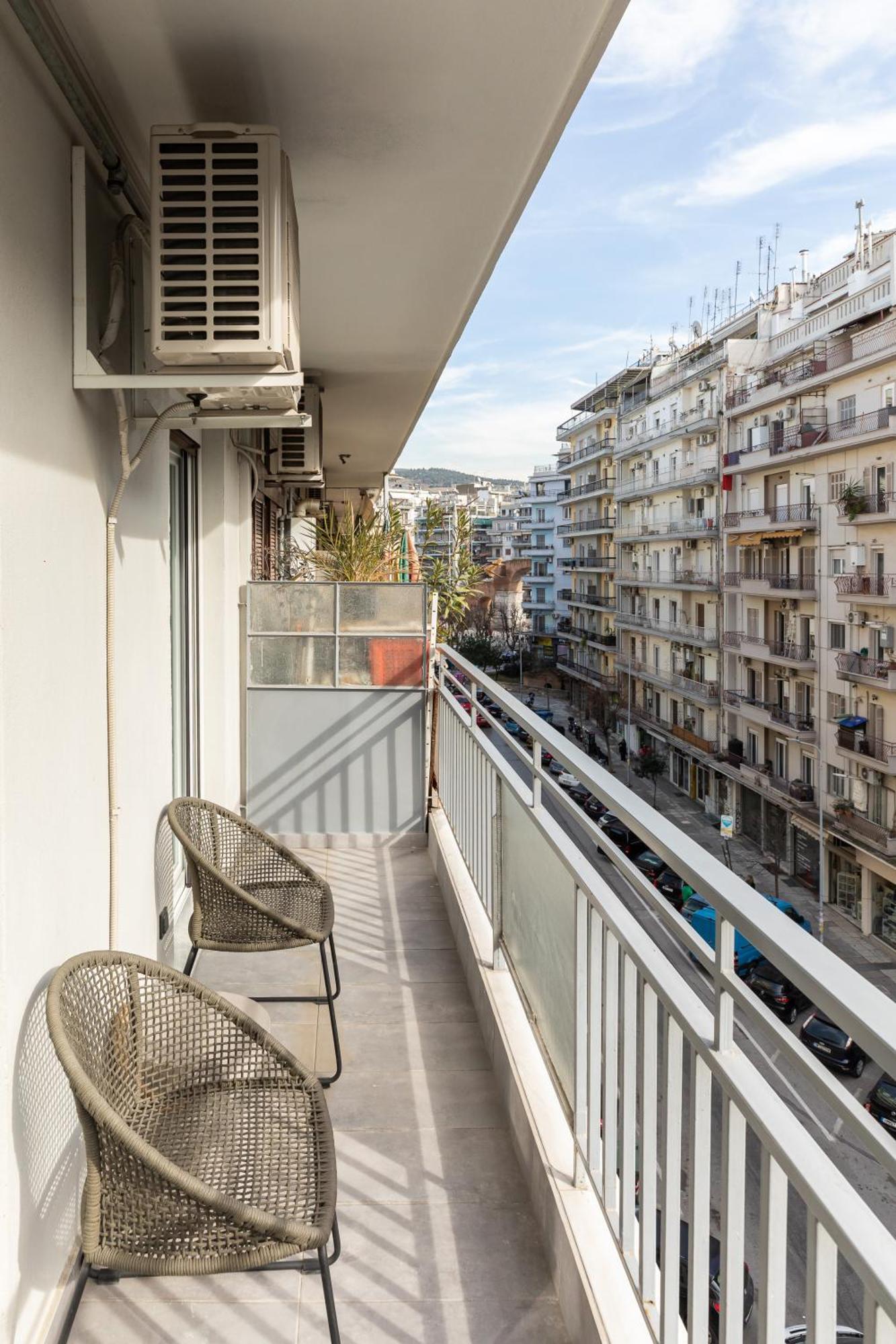 Estelle By Halu!, Elegant And Luxurious 2Bd Apartment 塞萨洛尼基 外观 照片